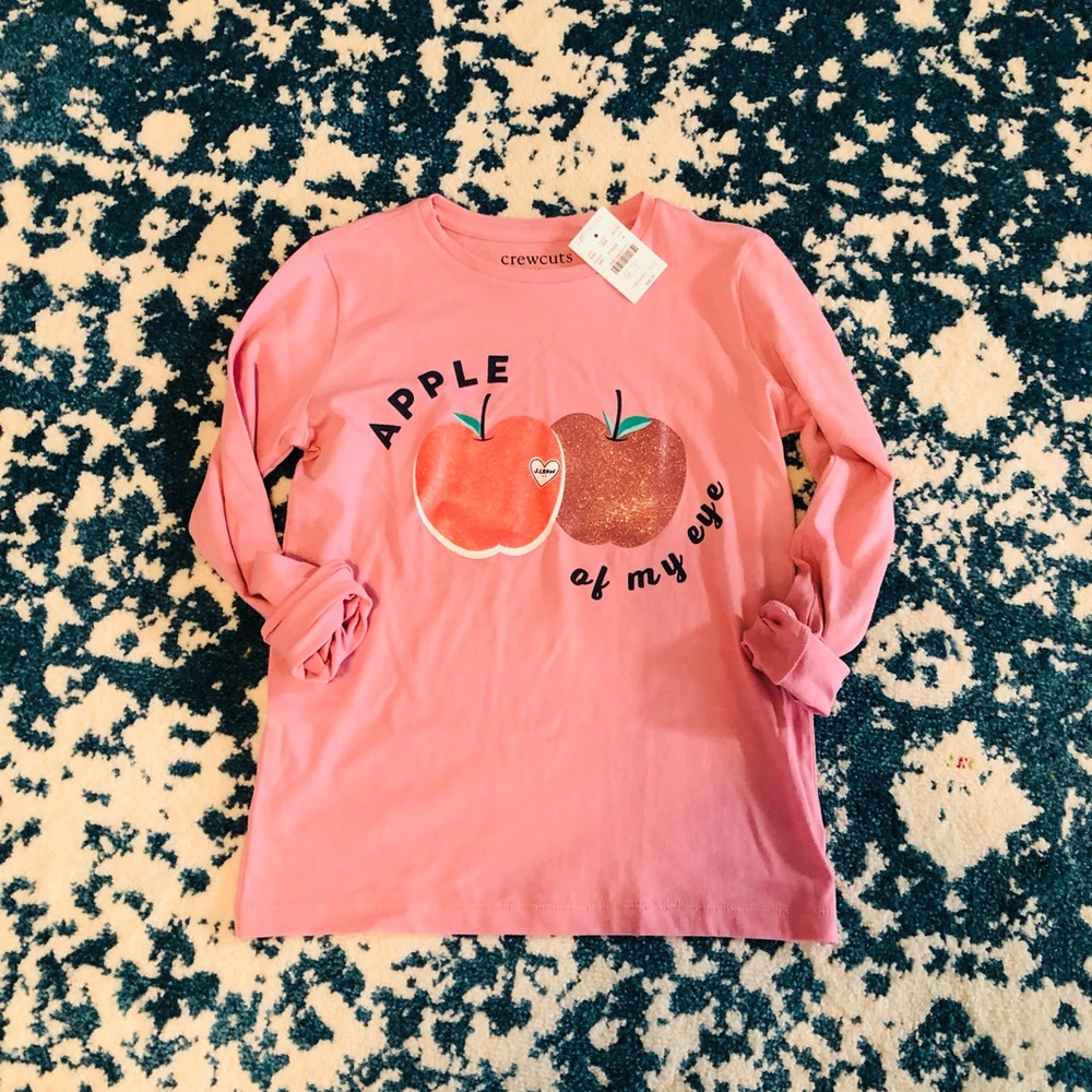 Girls size 8 NWT Crewcuts long sleeve tee